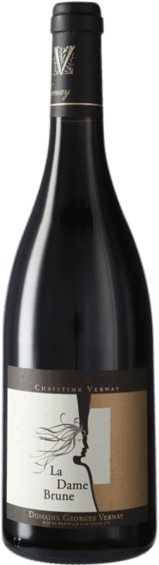 104,95 € Бесплатная доставка | Красное вино Georges-Vernay La Dame Brune A.O.C. Saint-Joseph Франция Syrah бутылка 75 cl