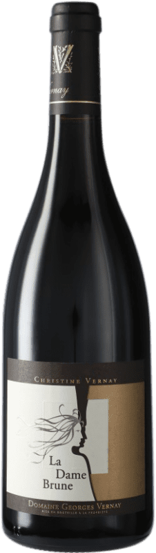 109,95 € Envio grátis | Vinho tinto Georges-Vernay La Dame Brune A.O.C. Saint-Joseph França Syrah Garrafa 75 cl