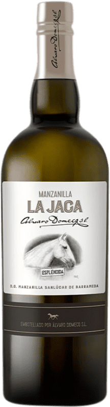 13,95 € Free Shipping | Fortified wine Domecq La Jaca D.O. Manzanilla-Sanlúcar de Barrameda Sanlucar de Barrameda Spain Palomino Fino Bottle 75 cl