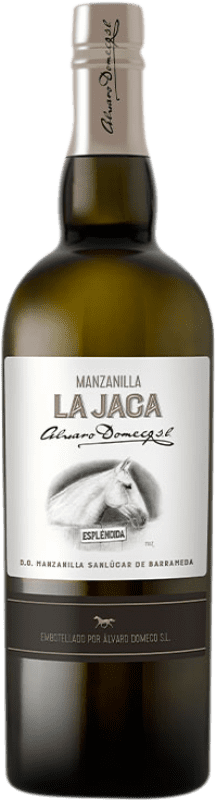 14,95 € Kostenloser Versand | Likörwein Domecq La Jaca D.O. Manzanilla-Sanlúcar de Barrameda Sanlúcar de Barrameda Spanien Palomino Fino 75 cl