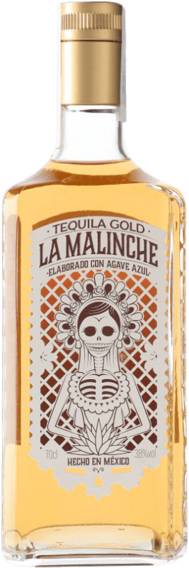 19,95 € Бесплатная доставка | Текила Tequilas del Señor La Malinche Gold Халиско Мексика бутылка 70 cl