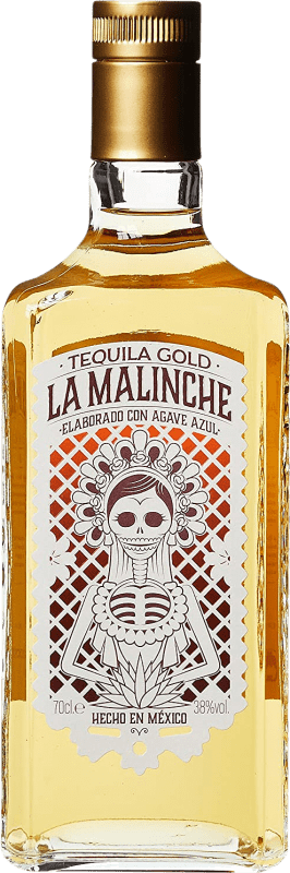 22,95 € Бесплатная доставка | Текила Tequilas del Señor La Malinche Gold Халиско Мексика бутылка 70 cl