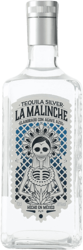 19,95 € Free Shipping | Tequila Tequilas del Señor La Malinche Silver Edition Jalisco Mexico 70 cl