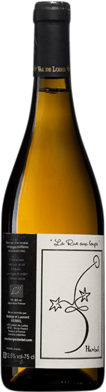 19,95 € Envio grátis | Vinho branco Herbel La Rue Aux Loups França Chenin Branco Garrafa 75 cl