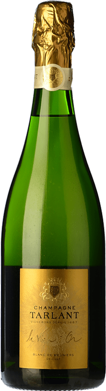 196,95 € 免费送货 | 白起泡酒 Tarlant La Vigne d'Or Blanc Meuniers Brut Nature A.O.C. Champagne 香槟酒 法国 Pinot Meunier 瓶子 75 cl