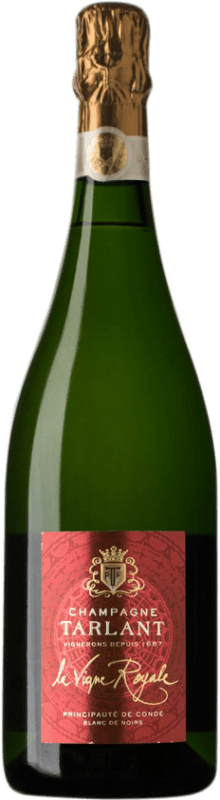 178,95 € Kostenloser Versand | Weißer Sekt Tarlant La Vigne Royale Extra Blanc de Noirs Brut A.O.C. Champagne Champagner Frankreich Spätburgunder Flasche 75 cl
