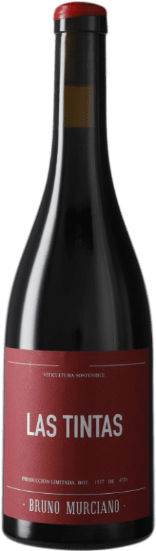 13,95 € Kostenloser Versand | Rotwein Murciano & Sampedro Las Tintas D.O. Utiel-Requena Spanien Bobal 75 cl