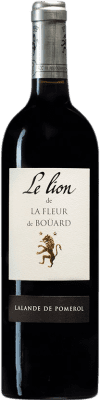26,95 € Envío gratis | Vino tinto Château La Fleur de Boüard Le Lion A.O.C. Lalande-de-Pomerol Burdeos Francia Merlot, Cabernet Sauvignon, Cabernet Franc Botella 75 cl