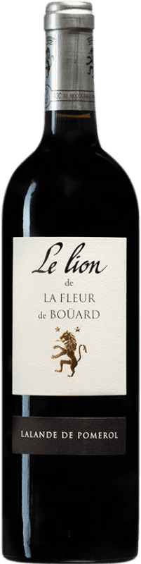 26,95 € Бесплатная доставка | Красное вино Château La Fleur de Boüard Le Lion A.O.C. Lalande-de-Pomerol Бордо Франция Merlot, Cabernet Sauvignon, Cabernet Franc бутылка 75 cl