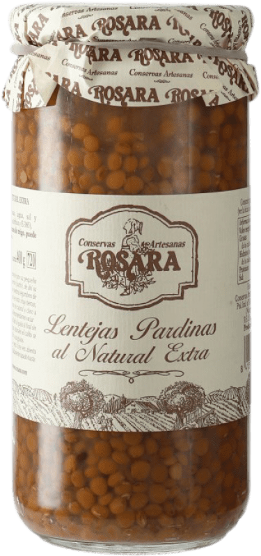 3,95 € Envío gratis | Conservas Vegetales Rosara Lentejas Pardinas al Natural España