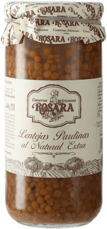 3,95 € Free Shipping | Vegetable Preserves Rosara Lentejas Pardinas Natural Spain
