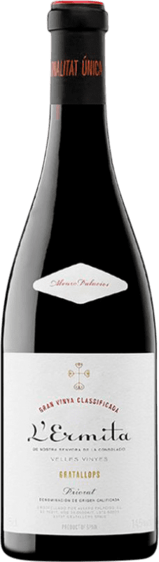 6 096,95 € Free Shipping | Red wine Álvaro Palacios L'Ermita 1997 D.O.Ca. Priorat Catalonia Spain Grenache, Cabernet Sauvignon Magnum Bottle 1,5 L