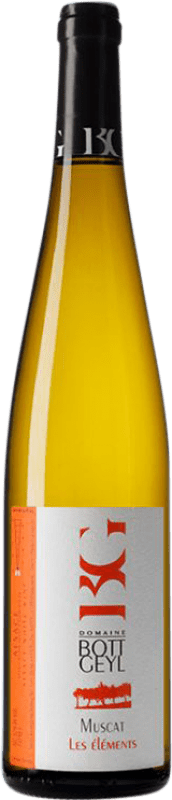 23,95 € Envio grátis | Vinho branco Bott-Geyl Les Éléments A.O.C. Alsace Alsácia França Mascate Garrafa 75 cl