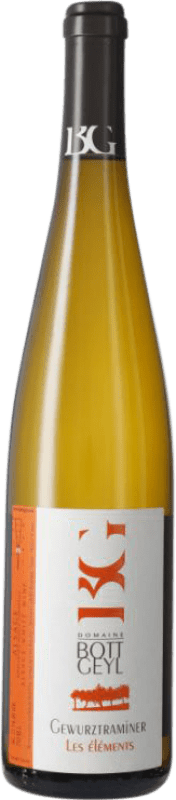 26,95 € Spedizione Gratuita | Vino bianco Bott-Geyl Les Éléments A.O.C. Alsace Alsazia Francia Gewürztraminer Bottiglia 75 cl