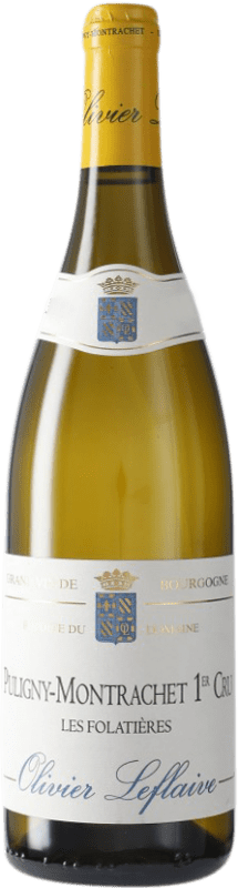 207,95 € Бесплатная доставка | Белое вино Olivier Leflaive Les Folatières A.O.C. Puligny-Montrachet Бургундия Франция Chardonnay — Шардоне Бутылка 75 cl
