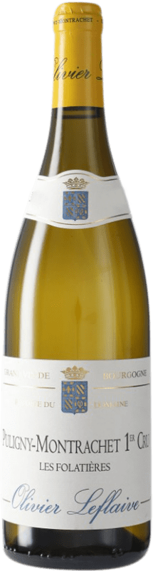 198,95 € Kostenloser Versand | Weißwein Olivier Leflaive Les Folatières A.O.C. Puligny-Montrachet Burgund Frankreich Chardonnay Flasche 75 cl