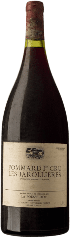 1 043,95 € Free Shipping | Red wine La Pousse d'Or Les Jarollieres 1990 A.O.C. Pommard Burgundy France Pinot Black Magnum Bottle 1,5 L