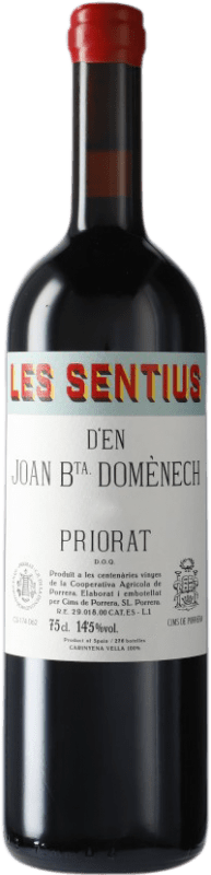 111,95 € Free Shipping | Red Wine Finques Cims de Porrera Les Sentius d'en Joan Bta. Domènech D.O.Ca. Priorat Catalonia Spain Cariñena — Carignan Bottle 75 cl