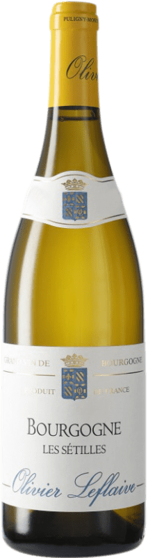 43,95 € Бесплатная доставка | Белое вино Olivier Leflaive Les Sétilles A.O.C. Bourgogne Бургундия Франция бутылка 75 cl