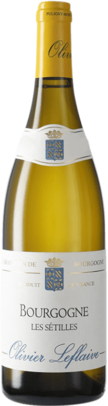 45,95 € Envio grátis | Vinho Branco Olivier Leflaive Les Sétilles A.O.C. Bourgogne Borgonha França 75 cl