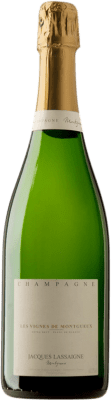 75,95 € Бесплатная доставка | Белое игристое Jacques Lassaigne Les Vignes de Montgueux Extra Blanc de Blancs брют A.O.C. Champagne шампанское Франция Pinot Black, Chardonnay бутылка 75 cl