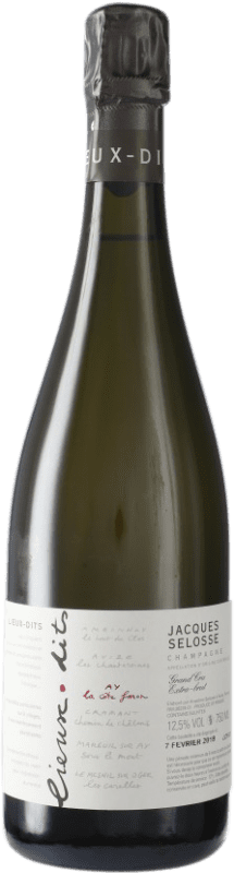 403,95 € Free Shipping | White Sparkling Wine Jacques Selosse Lieux-Dits Aÿ La Côte Faron Grand Cru A.O.C. Champagne Champagne France Bottle 75 cl