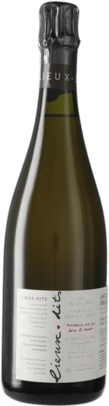 393,95 € Бесплатная доставка | Белое игристое Jacques Selosse Lieux-Dits Mareuil Sur Aÿ Sous le Mont A.O.C. Champagne шампанское Франция Pinot Black бутылка 75 cl