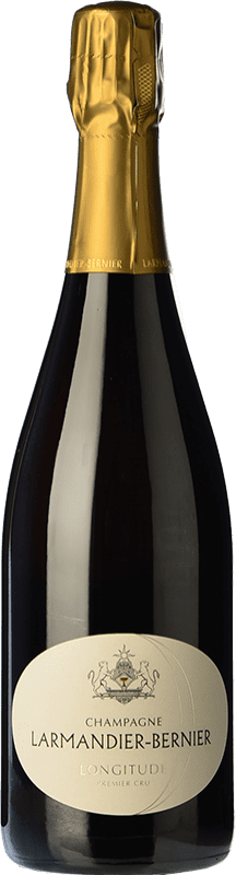 89,95 € 送料無料 | 白スパークリングワイン Larmandier Bernier Longitude Blanc de Blancs A.O.C. Champagne シャンパン フランス Chardonnay ボトル 75 cl