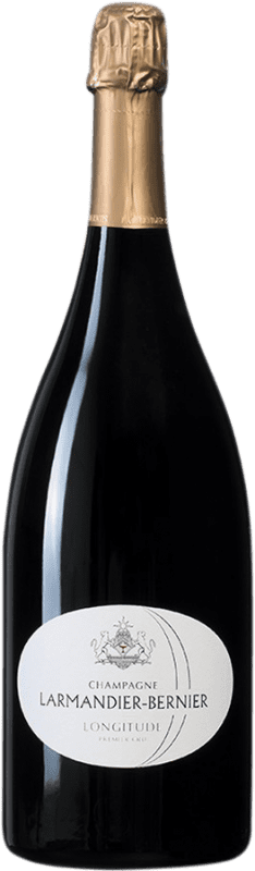 224,95 € Бесплатная доставка | Белое игристое Larmandier Bernier Longitude Blanc de Blancs A.O.C. Champagne шампанское Франция Chardonnay бутылка Магнум 1,5 L
