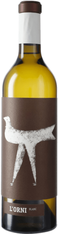 14,95 € Spedizione Gratuita | Vino Bianco Vins de Pedra L'Orni D.O. Conca de Barberà Catalogna Spagna Chardonnay Bottiglia 75 cl