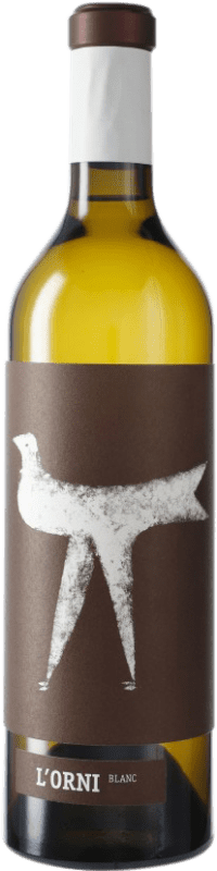 17,95 € Envío gratis | Vino blanco Vins de Pedra L'Orni Blanc D.O. Conca de Barberà Cataluña España Chardonnay Botella 75 cl