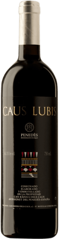 75,95 € 免费送货 | 红葡萄酒 Can Ràfols Lubis D.O. Penedès 加泰罗尼亚 西班牙 Merlot — 梅洛 Eco — 生态 有机 天然 瓶装 75 cl