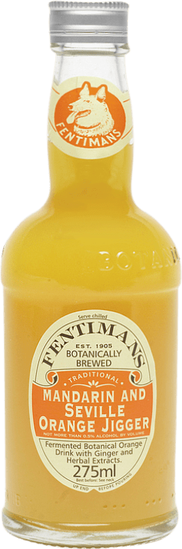 4,95 € Spedizione Gratuita | Bibite Fentimans Seville Jigger Regno Unito Bottiglietta 27 cl Mandarin — Mandarino, Orange — Arancia