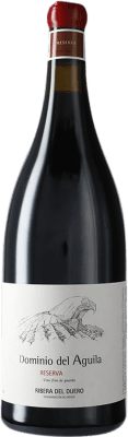 209,95 € 免费送货 | 红葡萄酒 Dominio del Águila 珍藏 D.O. Ribera del Duero 卡斯蒂利亚莱昂 西班牙 Tempranillo — 丹魄, Garnacha — 歌海娜, Bobal — 博巴尔, Doña Blanca 大瓶 — Magnum 1,5 L