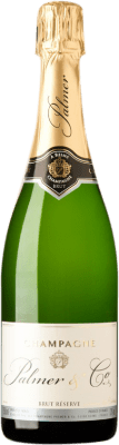 38,95 € 免费送货 | 白起泡酒 Château Palmer 香槟 预订 A.O.C. Champagne 香槟酒 法国 Pinot Black, Chardonnay, Pinot Meunier 瓶子 75 cl