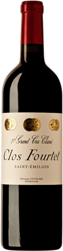161,95 € Free Shipping | Red wine Château Clos Fourtet A.O.C. Saint-Émilion Bordeaux France Merlot, Cabernet Sauvignon, Cabernet Franc Bottle 75 cl