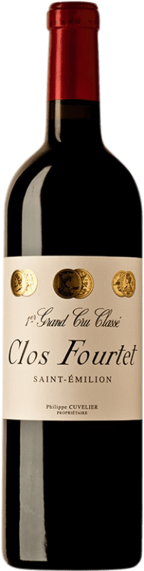 169,95 € Free Shipping | Red wine Château Clos Fourtet A.O.C. Saint-Émilion Bordeaux France Merlot, Cabernet Sauvignon, Cabernet Franc Bottle 75 cl