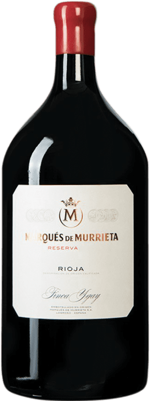 93,95 € Бесплатная доставка | Красное вино Marqués de Murrieta Резерв D.O.Ca. Rioja Испания Бутылка Иеровоам-Двойной Магнум 3 L