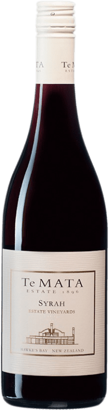 19,95 € Бесплатная доставка | Красное вино Te Mata I.G. Hawkes Bay Hawke's Bay Новая Зеландия Syrah бутылка 75 cl