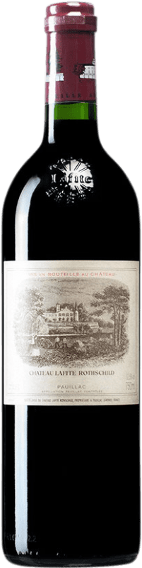 871,95 € Free Shipping | Red wine Château Lafite-Rothschild 2002 A.O.C. Bordeaux Bordeaux France Merlot, Cabernet Sauvignon, Petit Verdot Bottle 75 cl