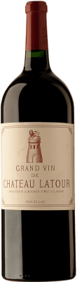 1 492,95 € Envio grátis | Vinho tinto Château Latour A.O.C. Pauillac Bordeaux França Merlot, Cabernet Sauvignon Garrafa Magnum 1,5 L