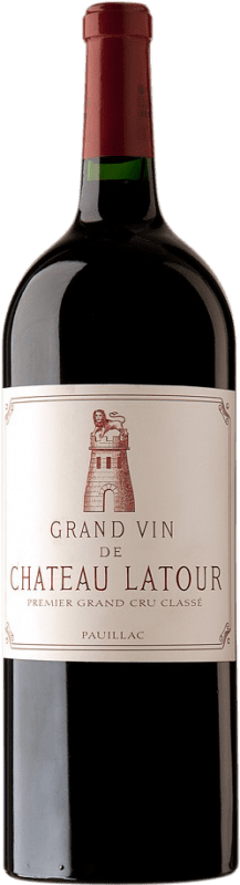 3 163,95 € Free Shipping | Red wine Château Latour 2000 A.O.C. Pauillac Bordeaux France Merlot, Cabernet Sauvignon Magnum Bottle 1,5 L