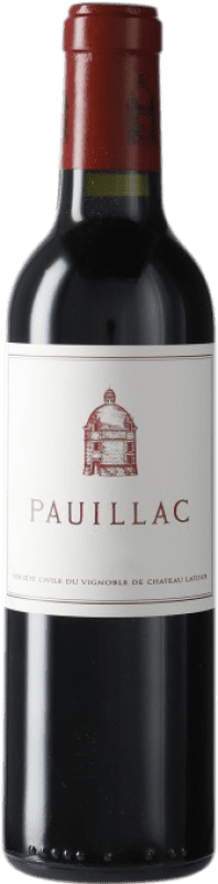 59,95 € Бесплатная доставка | Красное вино Château Latour A.O.C. Pauillac Бордо Франция Merlot, Cabernet Sauvignon Половина бутылки 37 cl