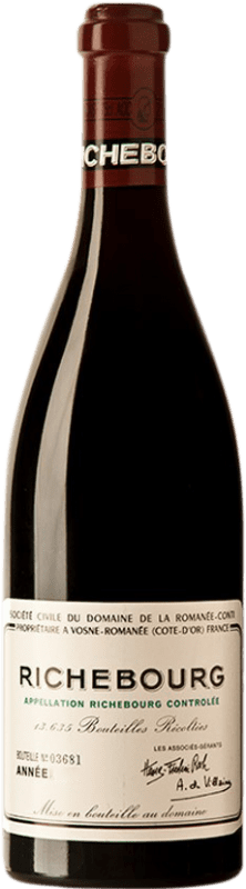 4 929,95 € Free Shipping | Red wine Romanée-Conti A.O.C. Richebourg Burgundy France Pinot Black Bottle 75 cl