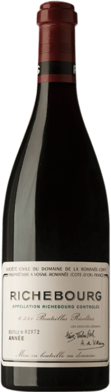 4 009,95 € Free Shipping | Red wine Romanée-Conti 2002 A.O.C. Richebourg Burgundy France Pinot Black Bottle 75 cl