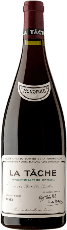 3 828,95 € Бесплатная доставка | Красное вино Romanée-Conti A.O.C. La Tâche Бургундия Франция бутылка Магнум 1,5 L