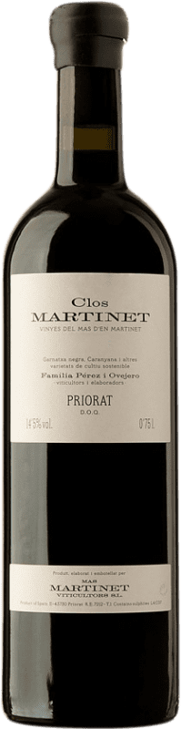 126,95 € Envio grátis | Vinho Tinto Mas Martinet D.O.Ca. Priorat Catalunha Espanha Merlot, Garnacha — Grenache, Cabernet Sauvignon, Cariñena — Carignan 75 cl