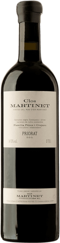 121,95 € Envio grátis | Vinho tinto Mas Martinet D.O.Ca. Priorat Catalunha Espanha Merlot, Grenache, Cabernet Sauvignon, Carignan Garrafa 75 cl