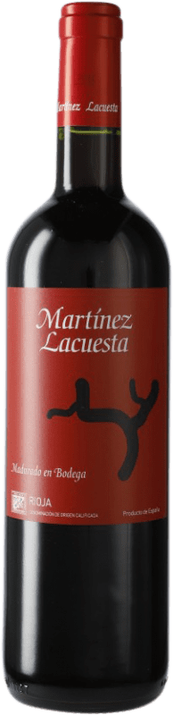 5,95 € Envío gratis | Vino tinto Martínez Lacuesta D.O.Ca. Rioja España Botella 75 cl