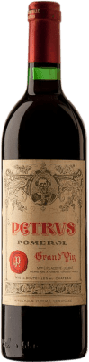 7 446,95 € Envío gratis | Vino tinto Château Petrus 1982 A.O.C. Pomerol Burdeos Francia Merlot, Cabernet Franc Botella 75 cl